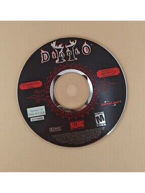 Blizzard Diablo II Cinematics CD-ROM Disc Only for PC Game
